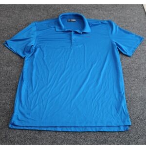 Callaway Mens Opti-Dri Performance Golf Polo Shirt Blue Large NB2730